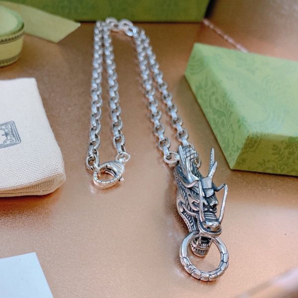 

necklace fashion designer ggsity necklace fashion luxury decoration necklace pendant necklace dbke jenaf dvbek, Silver