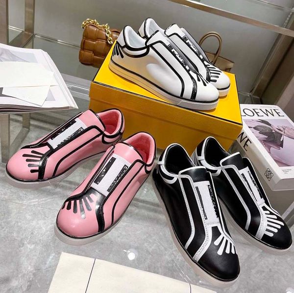 

2023 new low flat sole board shoes sports casual board shoes little white shoes, Black