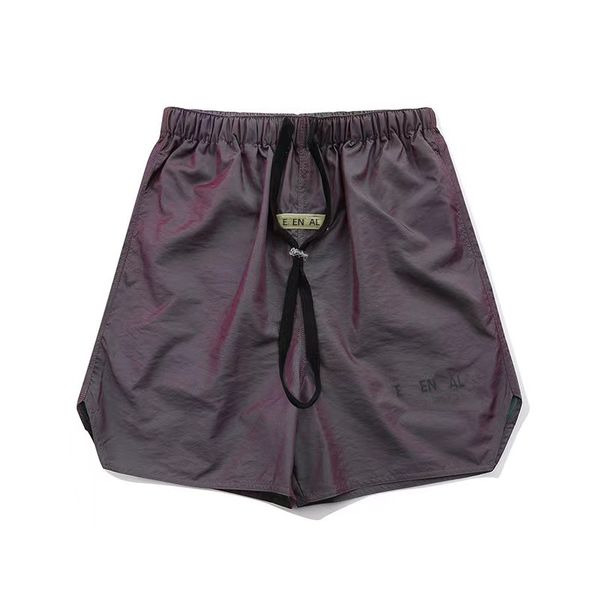 

designer men's summer short pant essentiaas gym sports shorts pants brand printed letter street long drawstring loose style beach pants, White;black