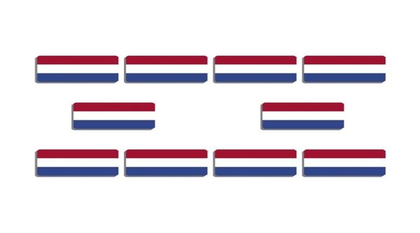 

10pcs dutch brooch netherlands acrylic flag lapel pin for women and men patriotic backpacks clothes decor party badges8733299, Golden;silver