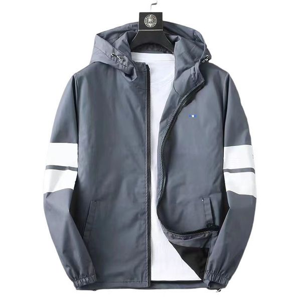 

fashion jacket men jackets designer mens coats hooded windproof warm coat outdoor sports dog pattern letter lrinting spring autumn season, Black;brown