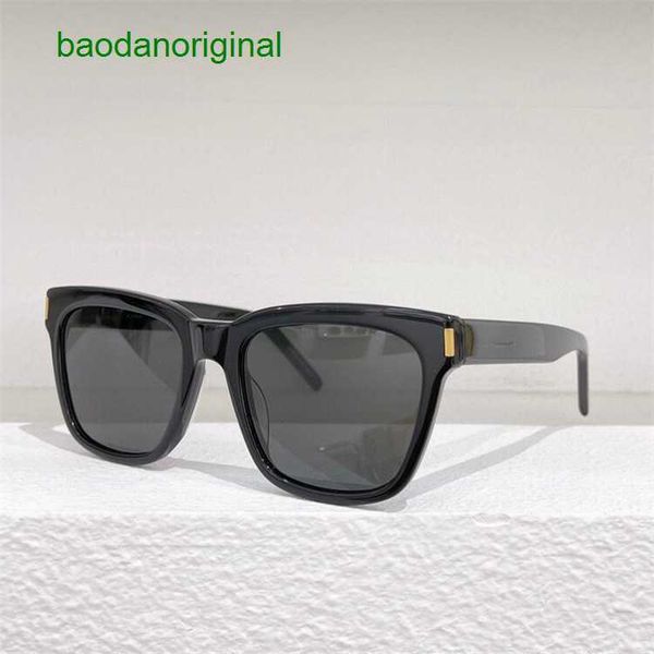 

sainte larurt designer sunglasses netred of the same style men's personality ins fashion plate box sunglasses women's sl506 s3l0, White;black