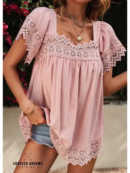 

pink lace blouse dress 2222222222221121, Black;gray