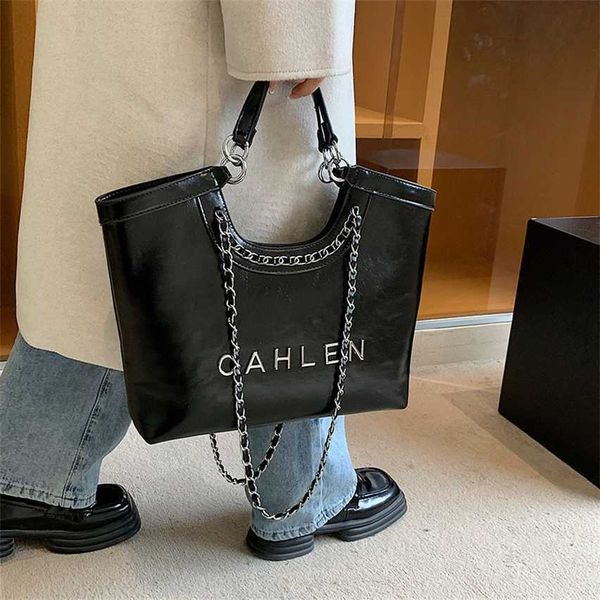 

luxury handbag shop 85% off advanced soft leather big bag for women popular new fashion versatile chain crossbody handheld tote