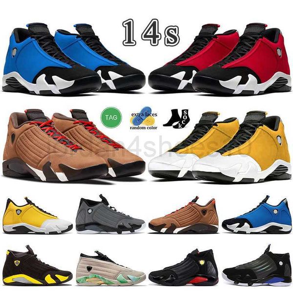 

laney 14s gym red blue basketball shoes designer jumpman 14 ginger candy cane se black dmp yellow thunder hyper royal fortune sneakers train