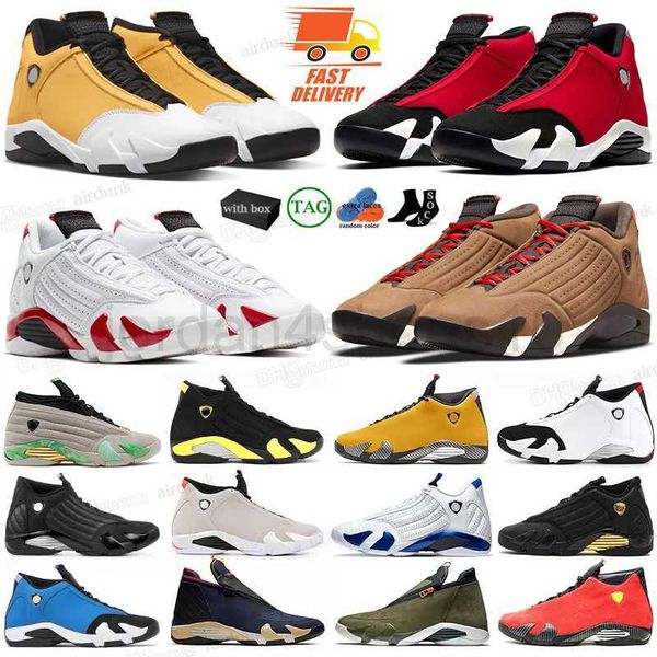 

14s basketball shoes men jumpman 14 ginger candy cane winterized gym red blue desert sand defining moments hyper royal retro mens trainers s