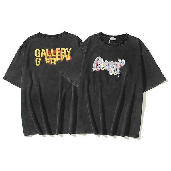 

men's t-shirt couple street large size hip hop niche loose graffiti hand-painted fashion hellstar men's and women's same styl, White;black