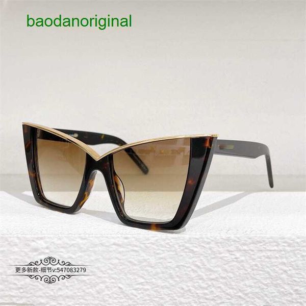 

sainte larurt designer sunglasses ins windnet red same style cat eyes personality fashion sunglasses female sl570 6g2r, White;black