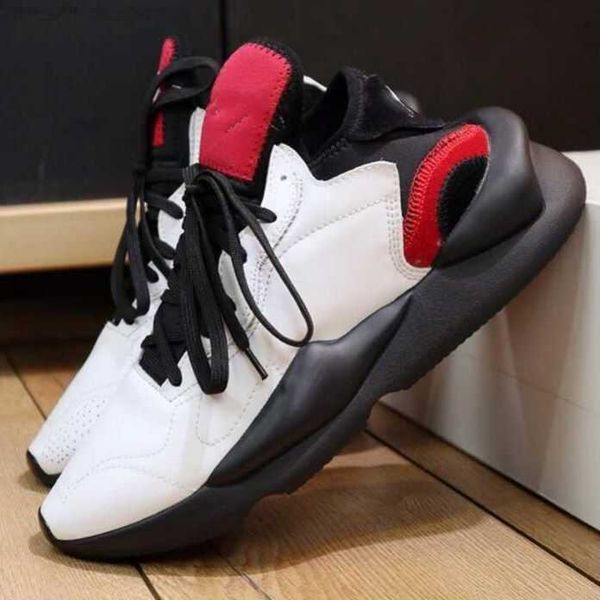 

famous brands design y-3 kaiwa sneakers men shoes y3 chunky platform sports leather casual walking trainers 38-45