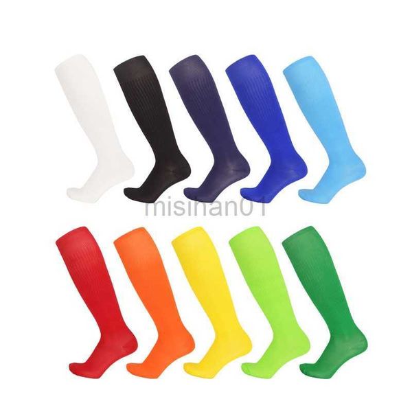 

3pc men's socks pure color cotton football for men women long stocking breathable thin soccer gym climbing yoga running children y23, Black