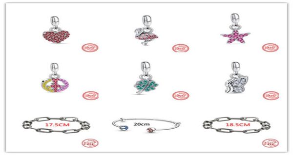 

new s925 sterling silver loose bead charms beaded bracelets luxury shell original fit pandora necklace fashion pendant classic gla8225109, Bronze;silver