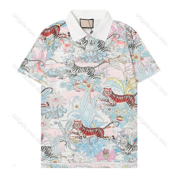 

men's polos shirts designer polo shirts men luxury polos casual mens t shirt snake bee letter print embroidery fashion high street man, White;black