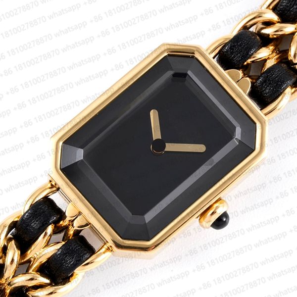 

women s watches original womens quartz simple square gold steel leather strap classic business wristwatch silver rose casual luxury 230506, Slivery;golden