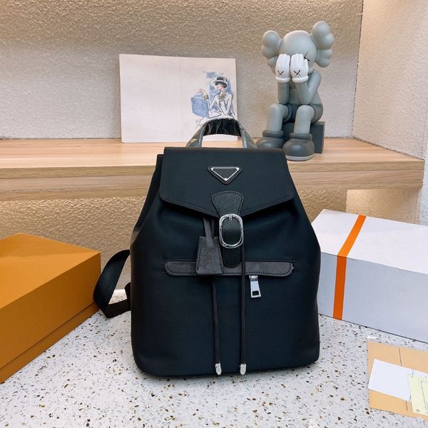 

backpack style designer bag backpack shoulder bag travel student school bags bagpack rope buckle bag backpacks for duffel bag 02