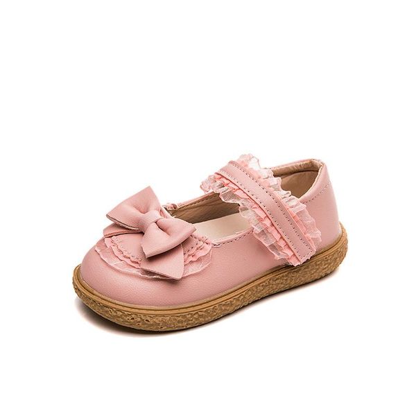 

sneakers baby shoes children casual leather girls spring autumn soft bottom fashion princess e6226, Black;red