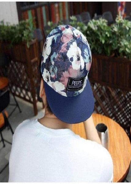 

ball caps fashion hiphop men039s baseball cap peeps patch pattern summer breathable hip hop outdoor sports sun hat elastic gor1406972, Blue;gray