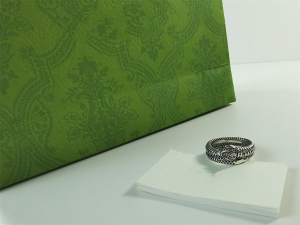 

brand new designer design ggsity ring classic jewelry fashion women's ring hdert, Silver