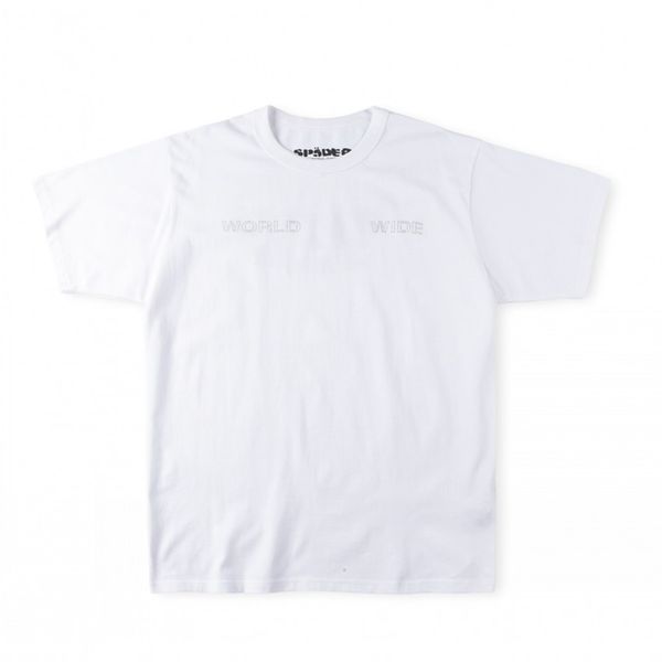 

2023 new summer white vintage short sleeve tee men women t-shirt, Black;brown