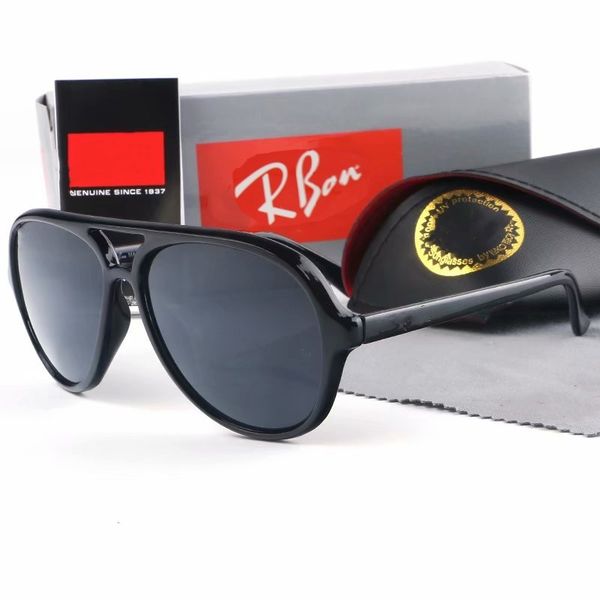 

men rao baa sunglasses classic retro sunglasses luxury designer eyewear designers sun glasses woman aj 4125 with box tempered glass lenses, White;black
