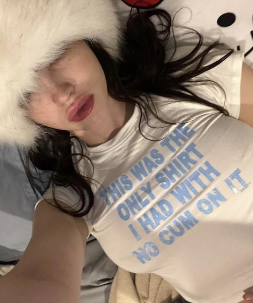 

women s t shirt women y2k clothes letter print solid t shirts crop club pink basic tee streetwear tshirt vintage t shirt size 230508, White