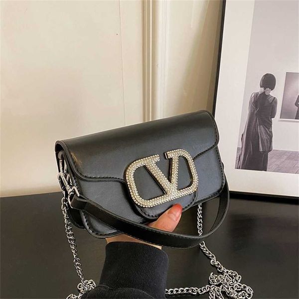 

purses high aesthetic value simple new style versatile and fashionable small square bag trendy fluid fragrance american chain high-end hheld