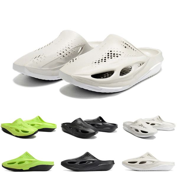 

2023 mmw x 005 men women slippers sandals slides slip-on flip flops cool black white light bone green mens summer slipper slide sandal shoes