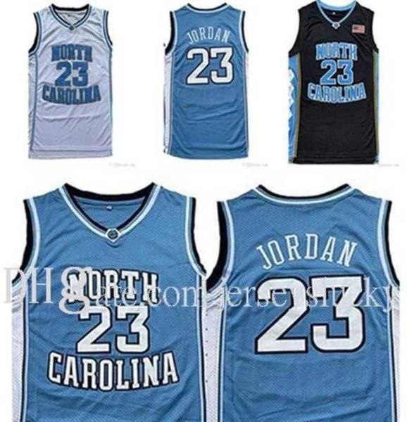

caa north carolina men tar heels 23 michael jersey unc college basketball jerseys blac, Black;red