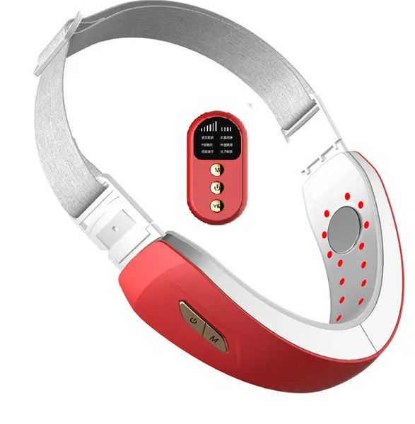 

led light v face lift reduce double chin vibration v shape machine