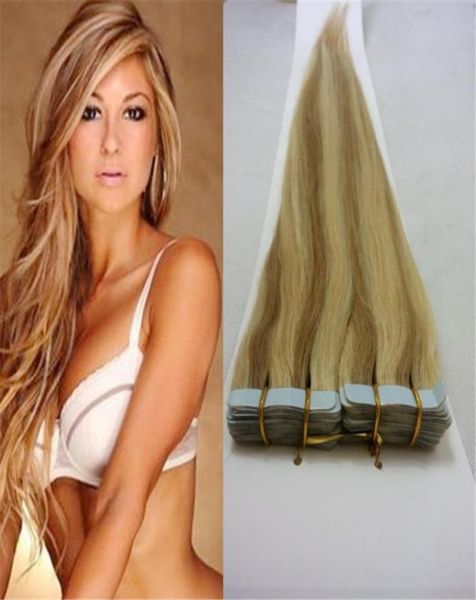 

lummy brazilian indian hair 1203903928039039 40 pieces 100g remy tape in human hair extensions piano color 27613 ta7957590, Black