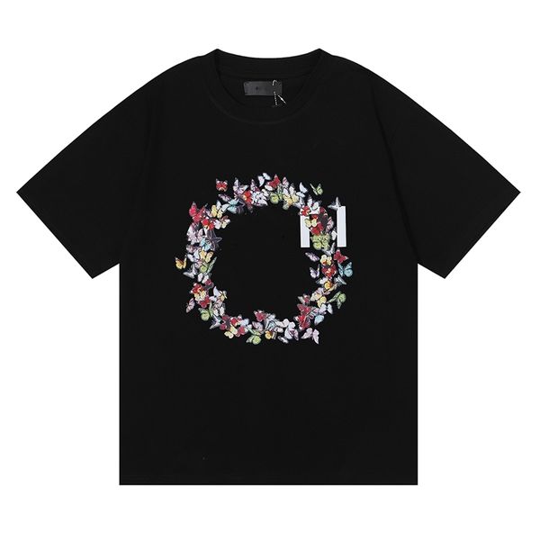 

mens tshirt high street tee style mens womens short sleeve round neck cotton tees us size s-xl, White;black