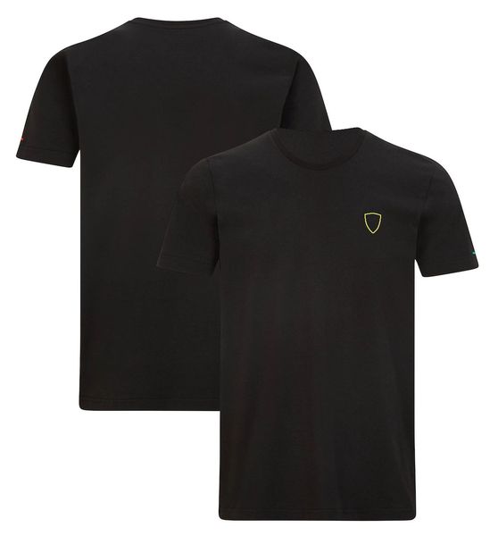 

f1 formula one team polo shirt racing suit t-shirt 2023 new team men's short sleeve work clothes customized large size