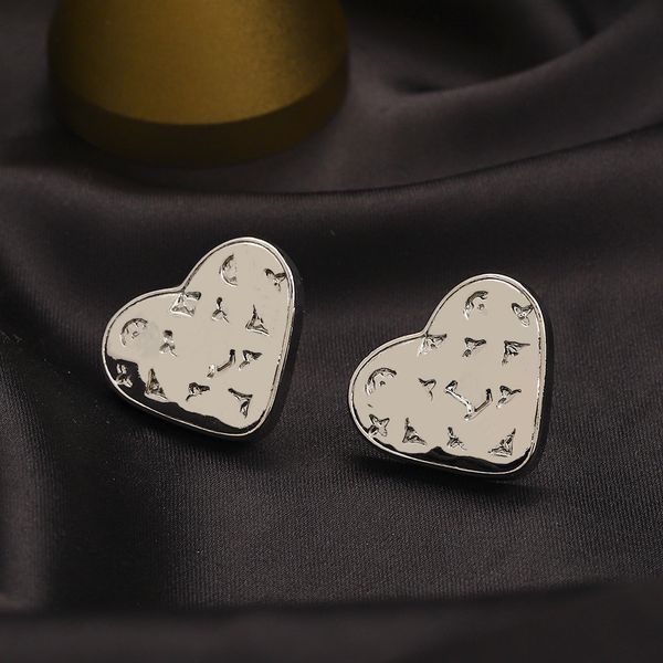 

new fashion classics luxury stud earrings designer for women engagement jewelry gift senior wedding channel earring gold earings, Golden;silver