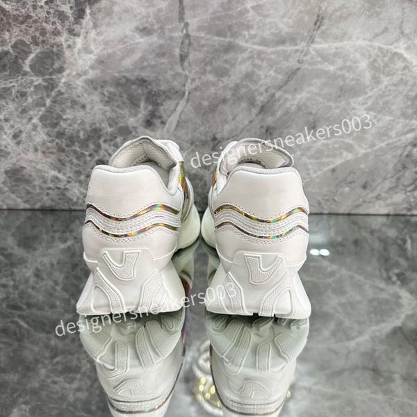 

2023sneakers designer casual shoes classic do-old dirty shoe mid double height bottom trainers leather glitter golden mens quality luxury, Black