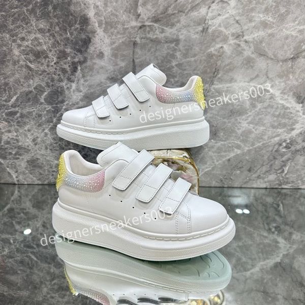 

2023new sneakers designer casual shoes classic do-old dirty shoe mid double height bottom trainers leather glitter golden women quality luxu, Black