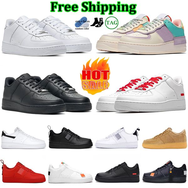 

og 1 casual shoes for men women one shadow designer sneakers 1s low classic platform shoe triple white black high mens womens outdoor sports