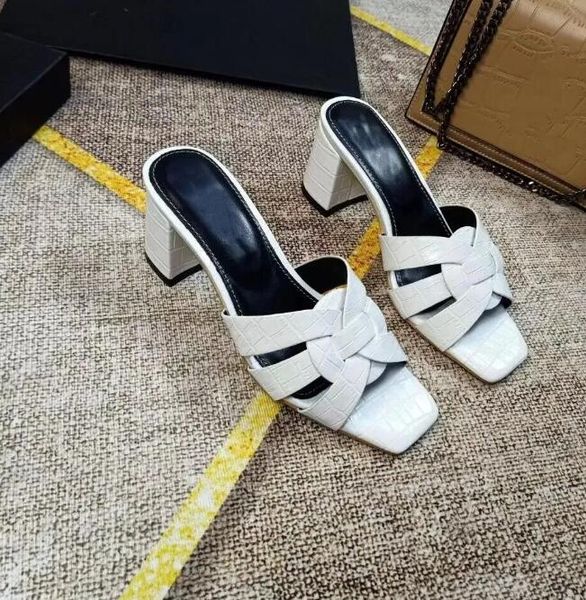 

luxury heeled tribute women's sandals slipper leather slides sandal nu pieds outdoor lady beach sandals casual slippers ladies comfort, Black