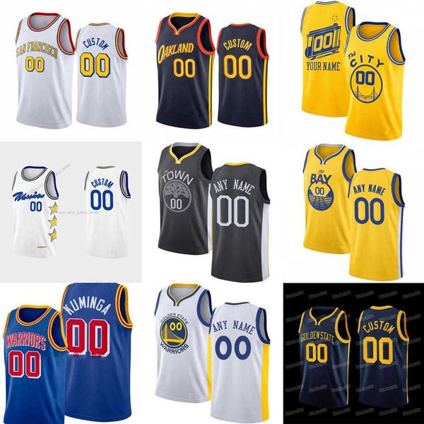

2023 basketball jersey men women youth golden state''warriors''custom 23 draymond green 5 kevon looney 1 jamychal green, Black;red