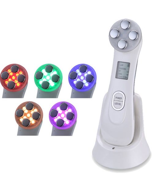 

5 in 1 led light rf pn therapy face skin therapy wrinkle beauty device