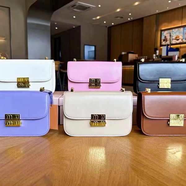 

luxury black designer fashion miu mini shoulder bag mens genuine leather miui pochette bag clutch flap tote handbag woman messenger lady tru