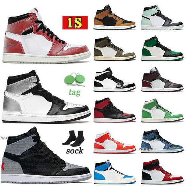 

jumpman 1 1s vintage basketball shoes mens womens trophy room chicago heritage light smoke grey high og nrg igloo unc university blue