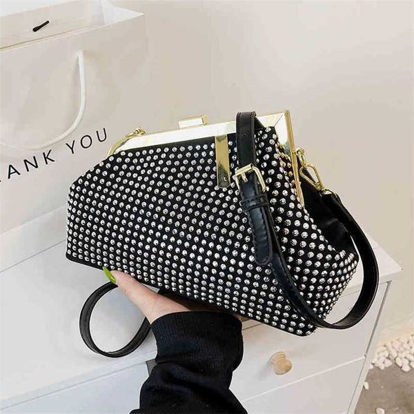 

handbag designer style 2023 advanced texture bright western style splicing