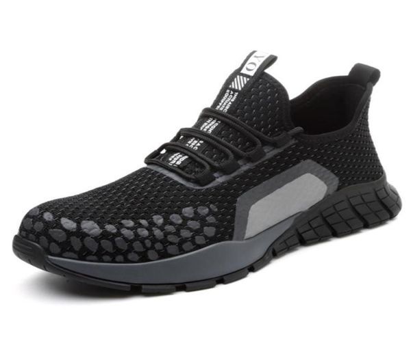 

safety shoes men039s punctureproof protective summer breathable and deodorant work 2112229364153, Black;brown