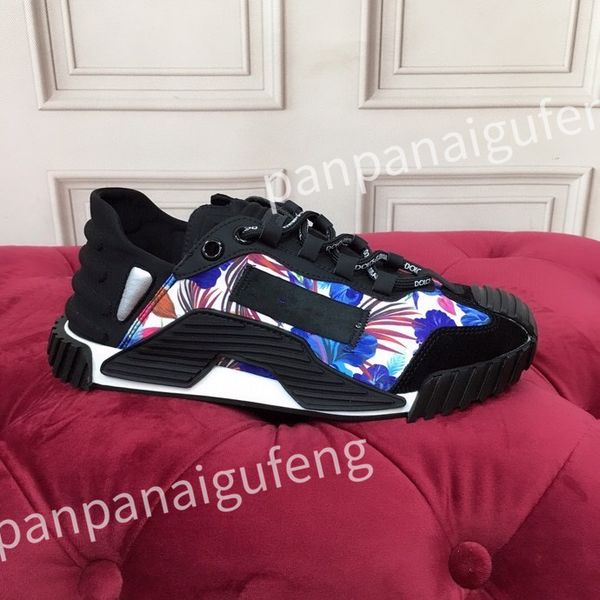 

new luxury latest casual mens platform shoes skateboarding practical men's sports shoes men's and women's running shoes leisu, Black