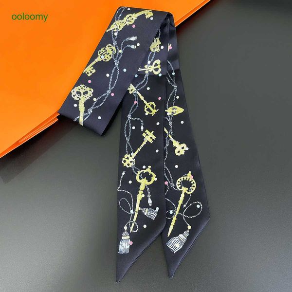 

hemres designer cravat new long small scarf ribbon women's bundle decoration neckband hair accessories bow knot summer ptev, Black;purple