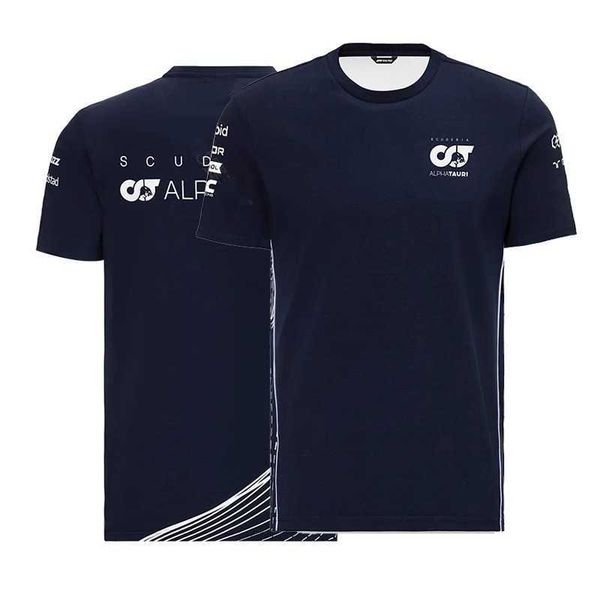 

2023 fashion f1 men's t shirt formula one team williams racing suit short sleeve sports casual children's breathable round neck to, White;black
