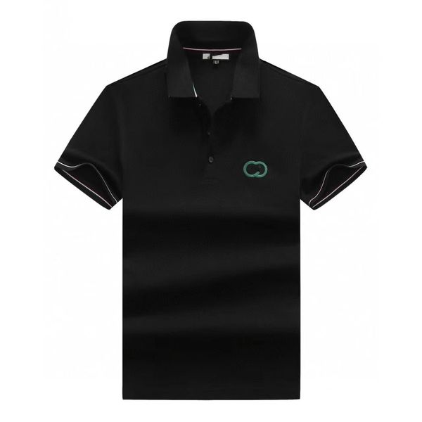 

mens t shirts polo shirts 2023 designer shirts fashion black white embroidery clothing men pattern short sleeve tshirt breathable mans shirt, White;black