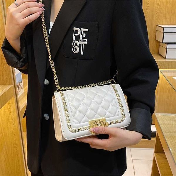 

handbag designer style 2023 korean version sense embroidered thread oblique cross red