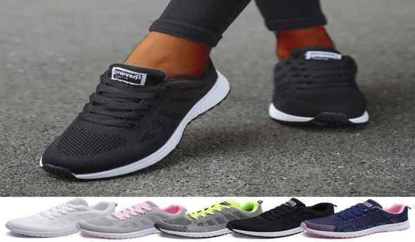 

women039s sneakers casual shoes flats air mesh breathable trainers ladies shoes female sneakers women shoes basket tenis femini8560447, Black;white