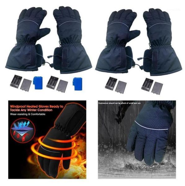

motorcycle electric heated gloves winter warmer heat constant temperature11738620