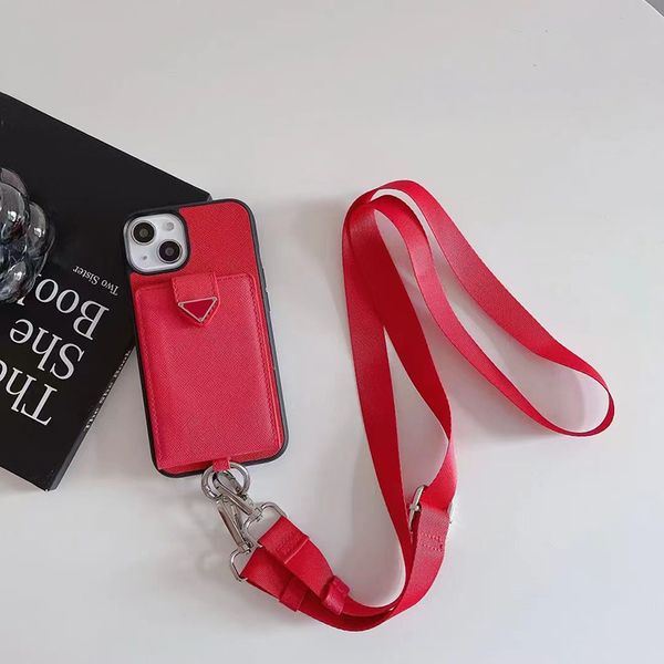 

iphone 14 12 11 case designer phone cases for 13 pro max xs xr 8 7 plus luxury pu leather crossbody bags wallets card holders pocket cover f